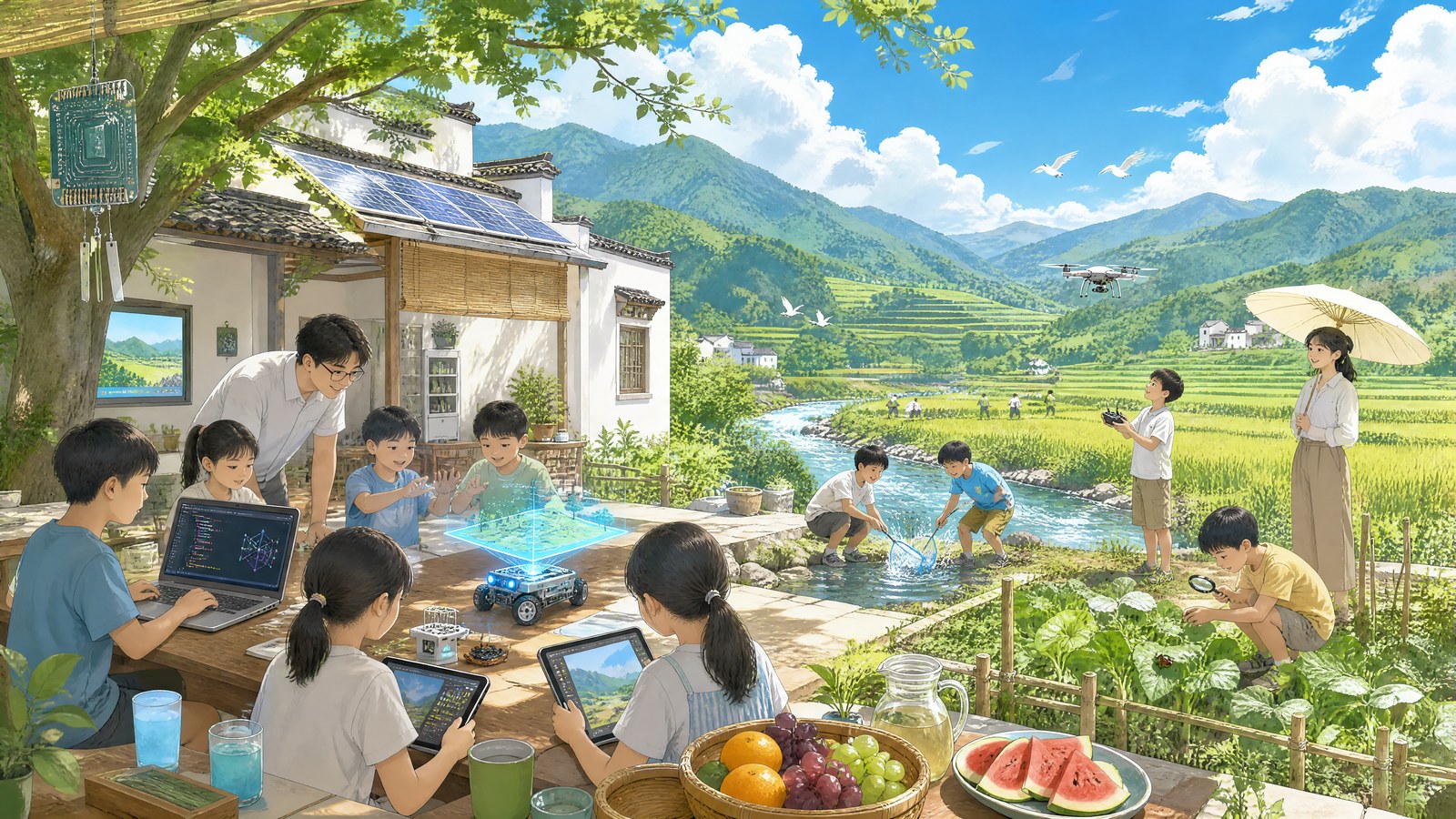 AI户外夏令营